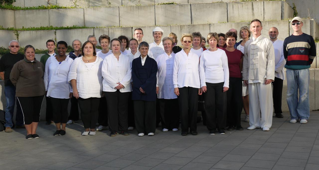 Les participants aux stages de Taiji Quan style Yang 